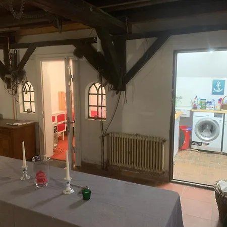 民宿 Kleine Einliegerwohnung Oder Im Reetdachhaus *